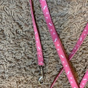 Pink and White Pet Leash